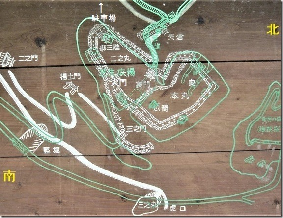 三春城縄張図1